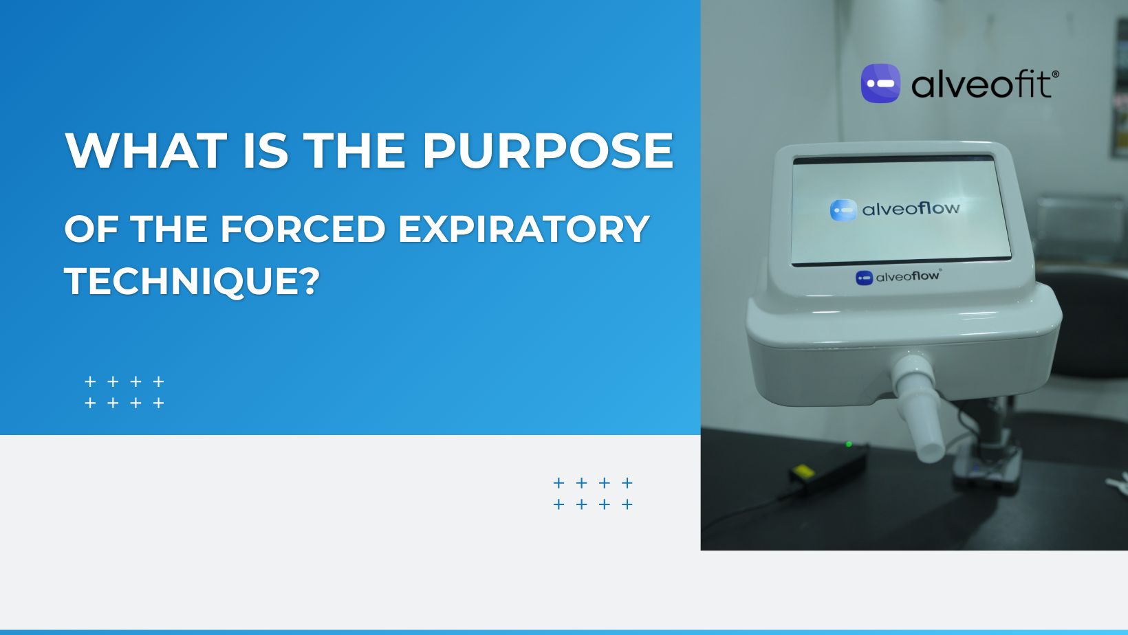 What Is the Purpose of the Forced Expiratory Technique?