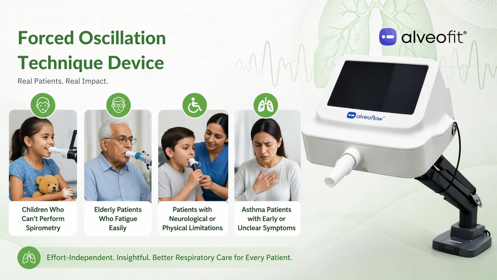 Who Actually Benefits from a Forced Oscillation Technique Device?