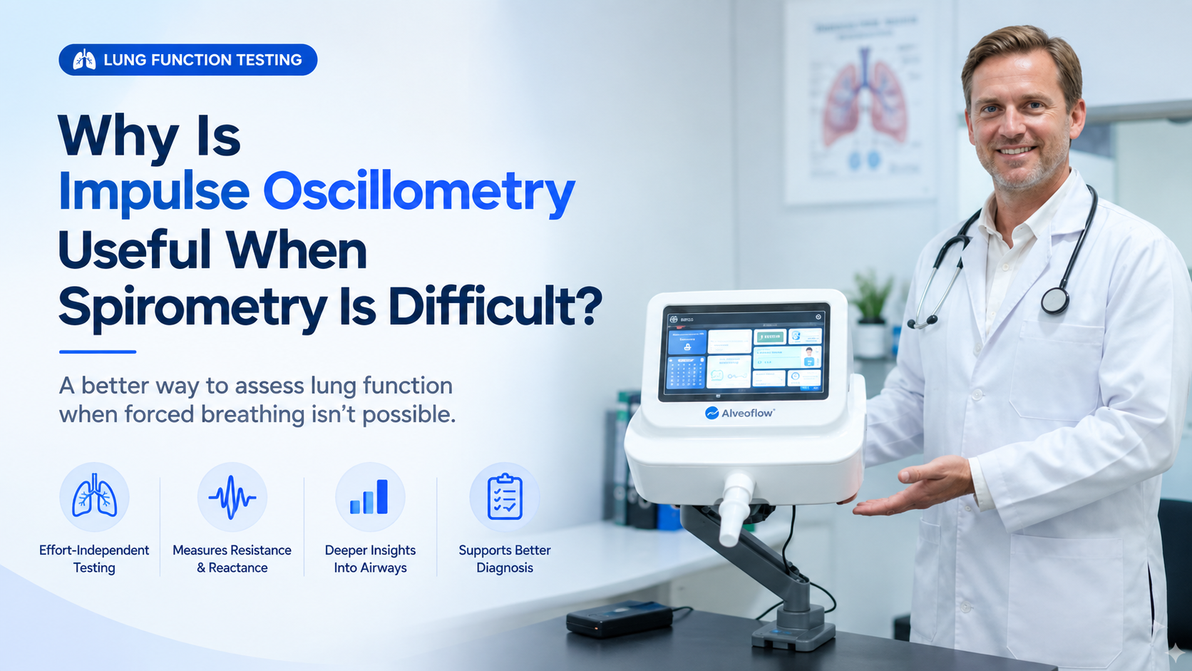 Why Is Impulse Oscillometry Useful When Spirometry Is Difficult?
