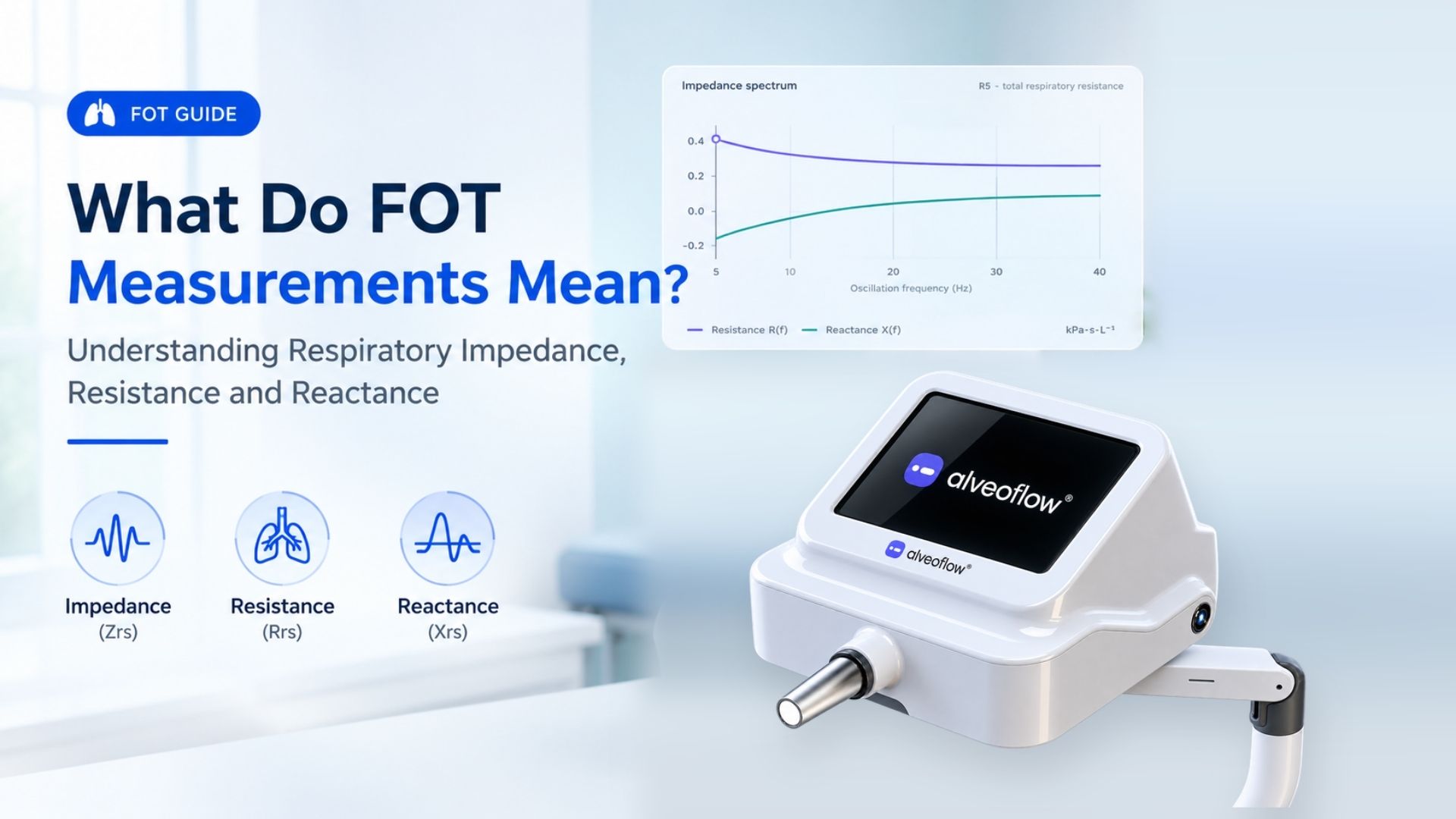 What Do FOT Measurements Mean: Understanding Respiratory Impedance, Resistance and Reactance